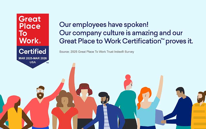 Great place to work certification image